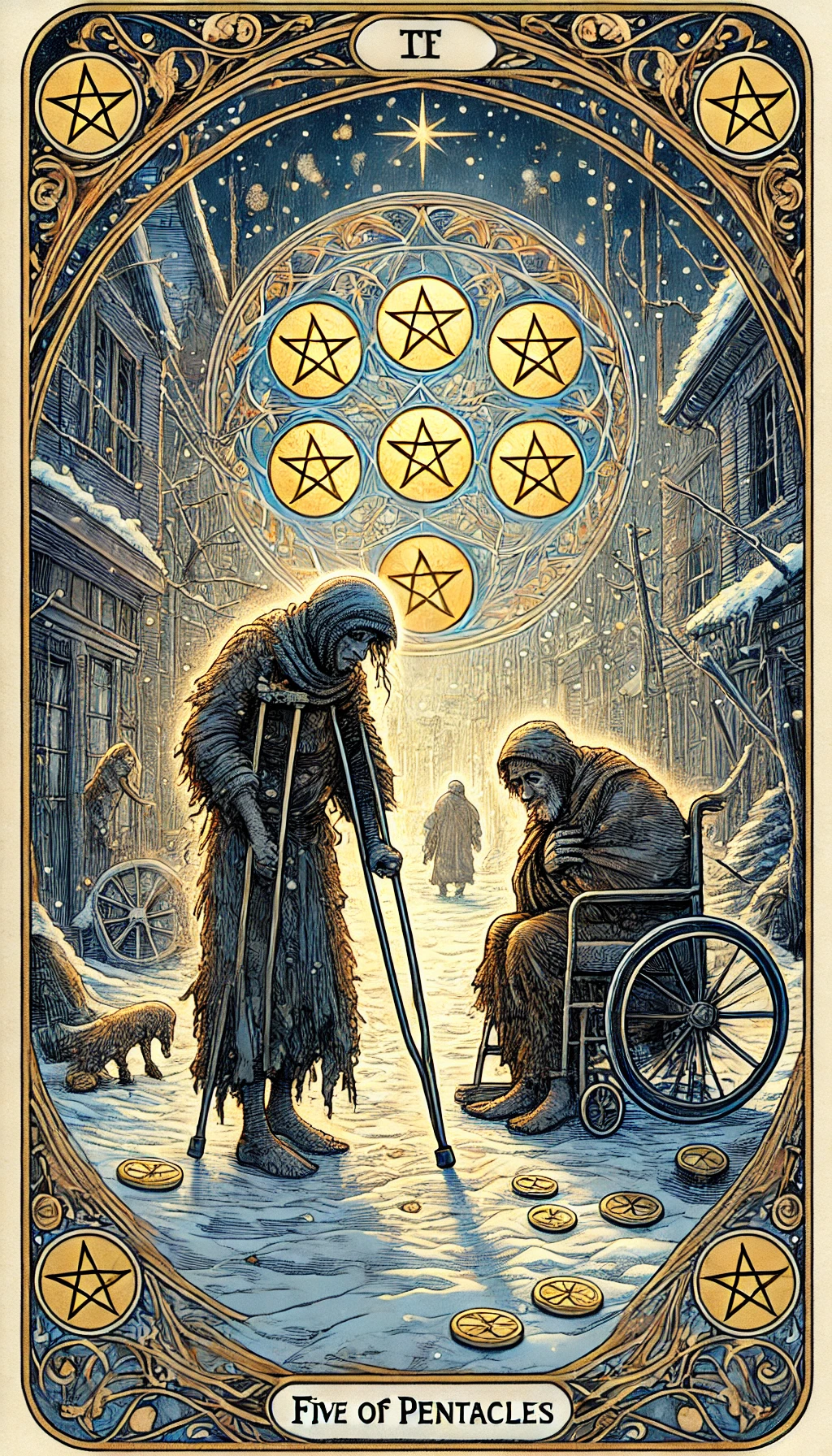 Five of Pentacles