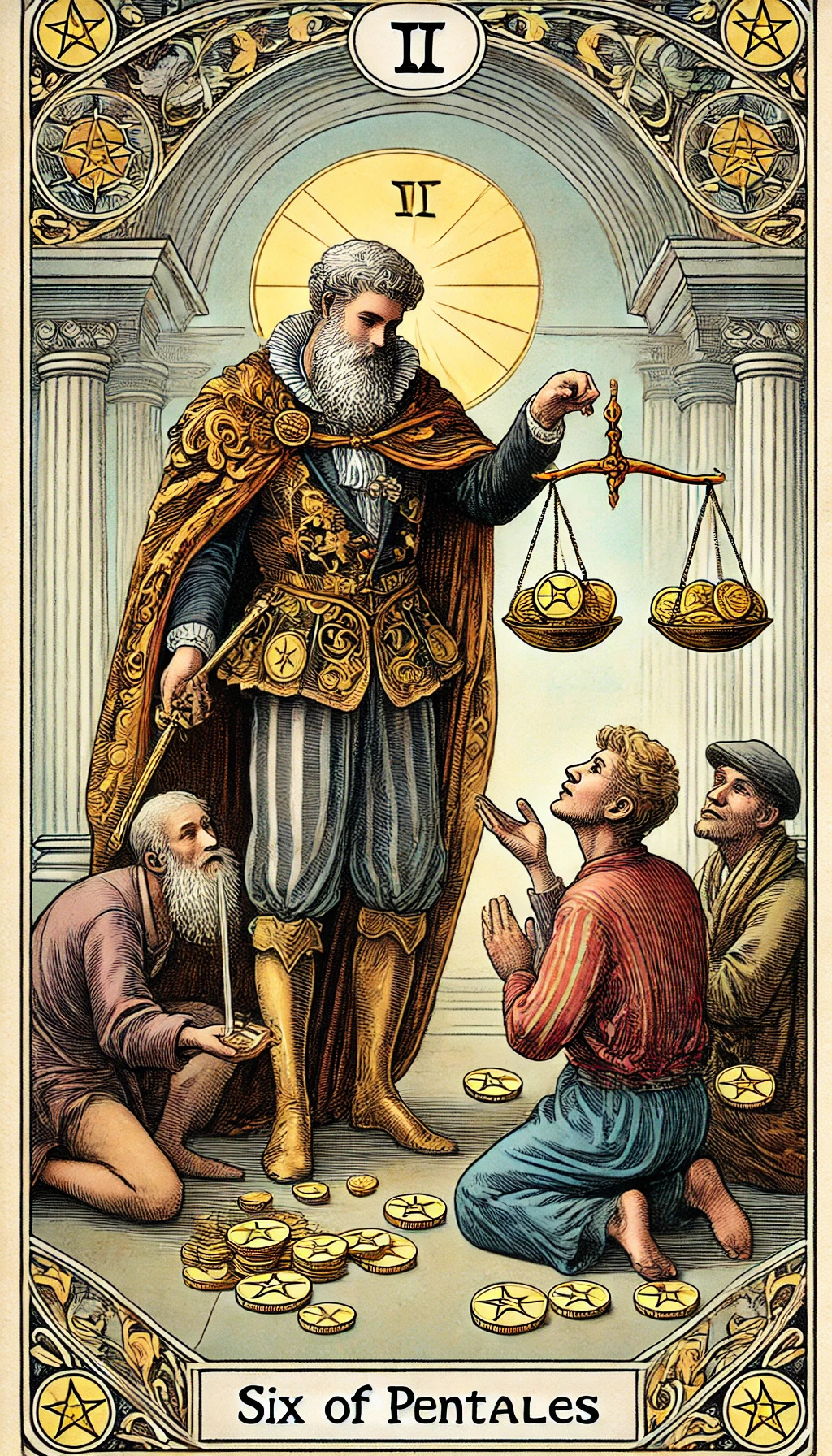 Six of Pentacles