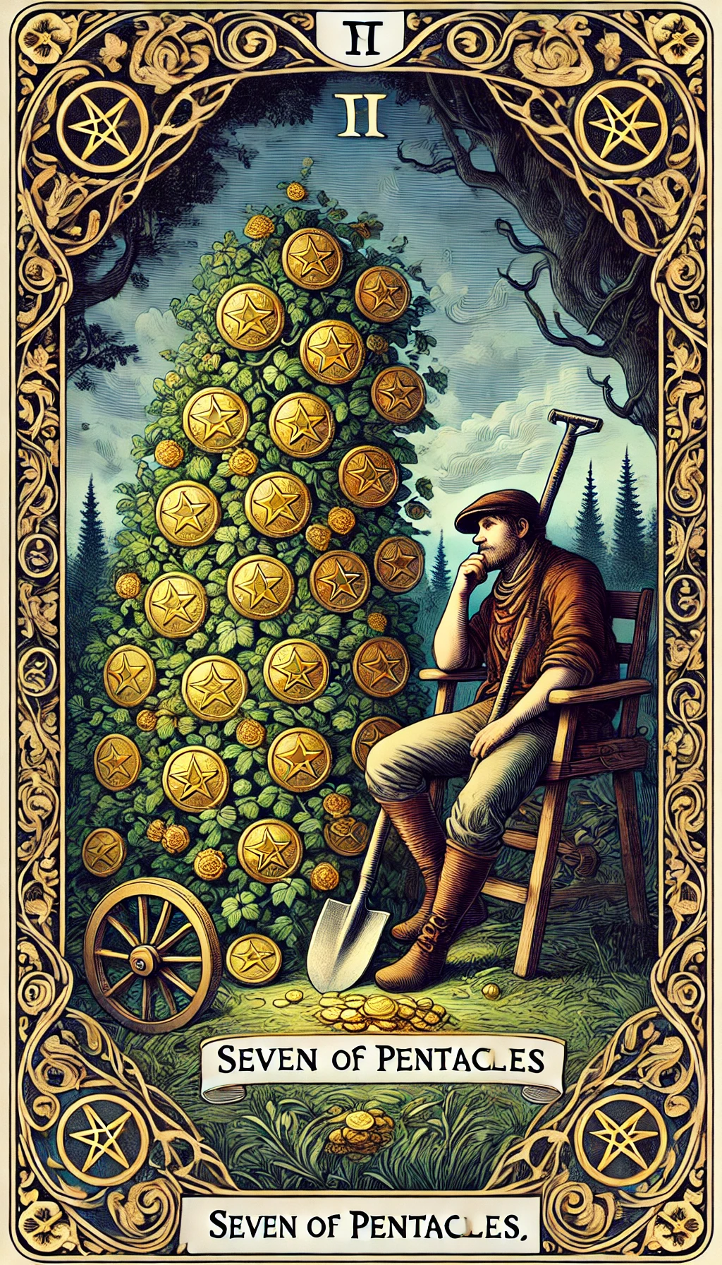Seven of Pentacles
