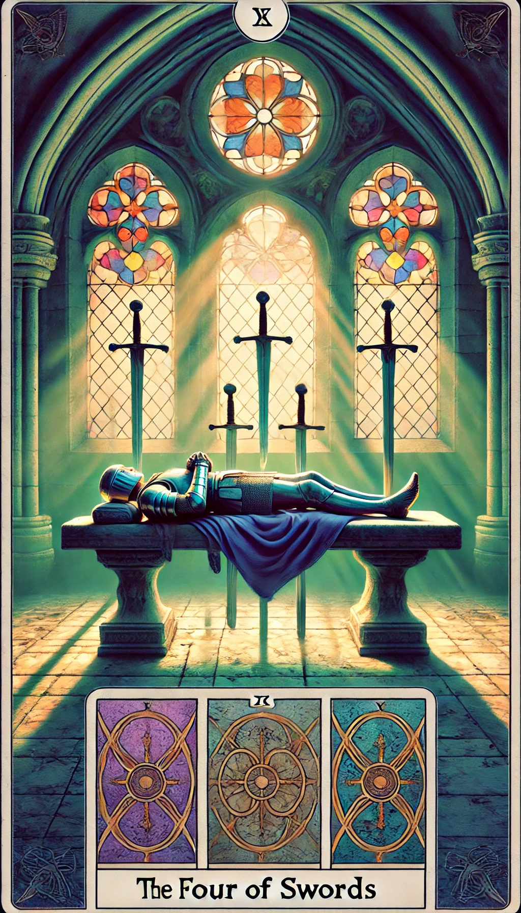 four of swords